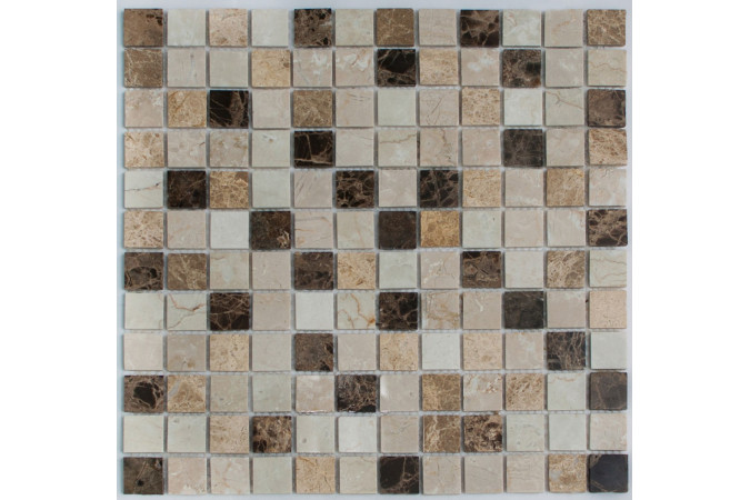 Фото Мозаика NS Mosaic KP-739 мрамор полированная 30x30см - 1