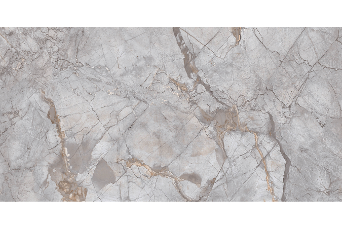 Фото MOG201 Marble серый 60х120 9мм Полированная - 2