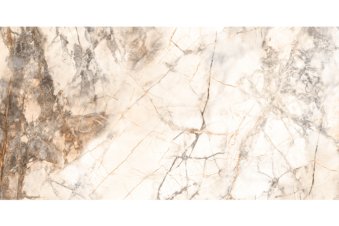 Фото MOG301 Marble бежевый 60х120 9мм Полированная - 8