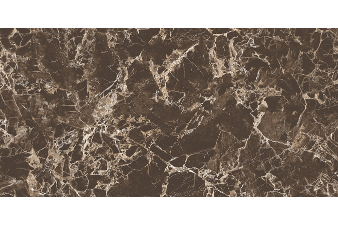 Фото MOG402 Marble коричневый 60х120 9мм Полированная - 1