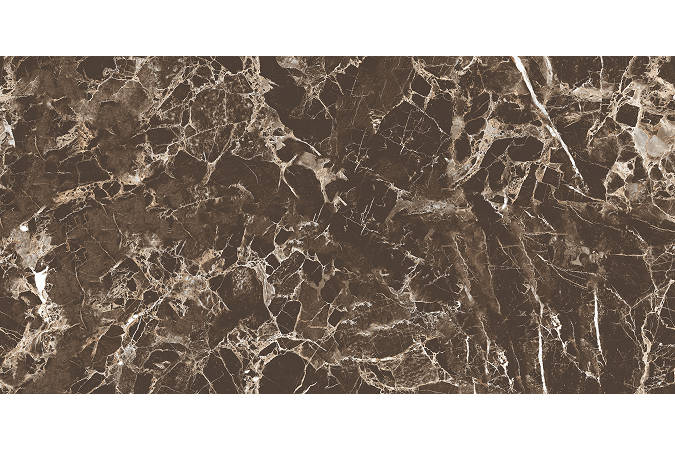 Фото MOG402 Marble коричневый 60х120 9мм Полированная - 4