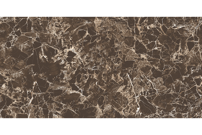 Фото MOG402 Marble коричневый 60х120 9мм Полированная - 8
