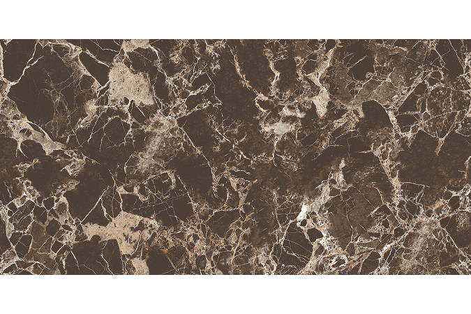 Фото MOG402 Marble коричневый 60х120 9мм Полированная - 12