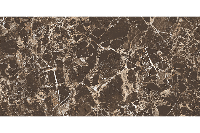 Фото MOG402 Marble коричневый 60х120 9мм Полированная - 14