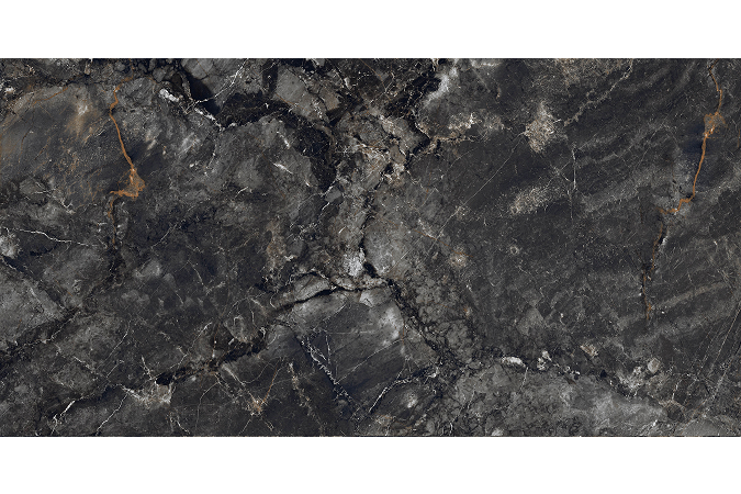 Фото MOG501 Marble коричневый 60х120 9мм Полированная - 6
