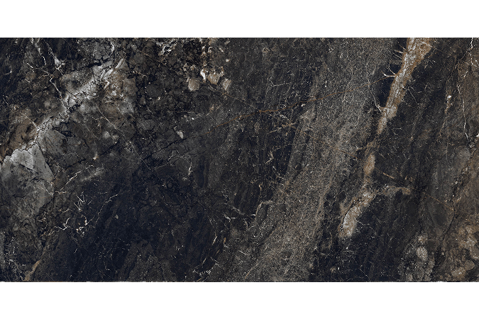 Фото MOG501 Marble коричневый 60х120 9мм Полированная - 8