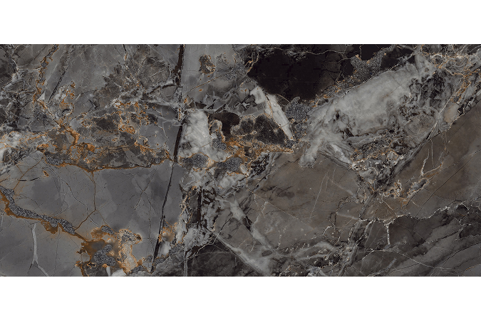 Фото MOG502 Marble серый 60х120 9мм Полированная - 6