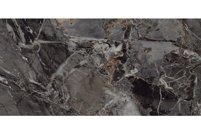 Фото MOG502 Marble серый 60х120 9мм Полированная - 10