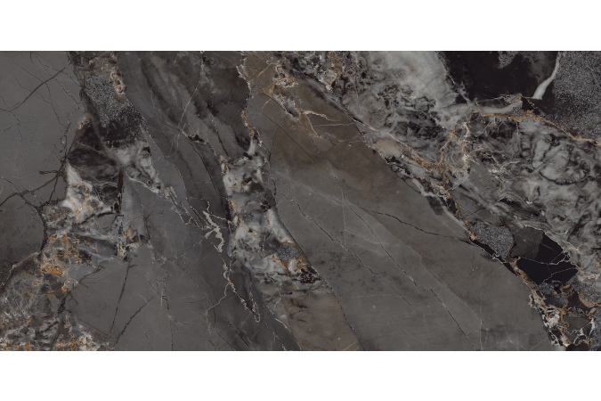 Фото MOG502 Marble серый 60х120 9мм Полированная - 12