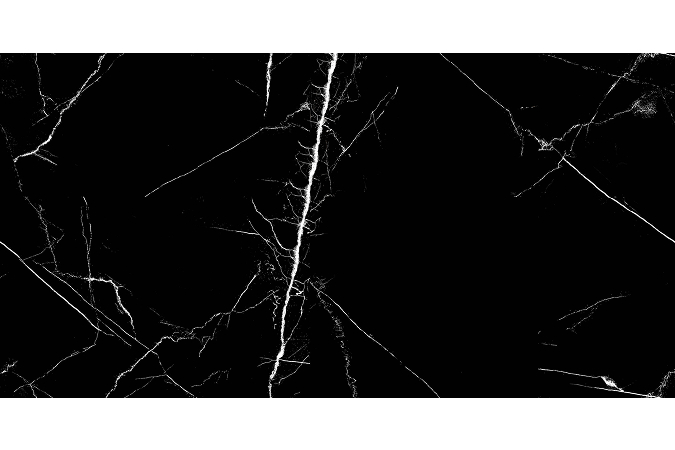 Фото MOG601 Marble черный 60х120 9мм Полированная - 2