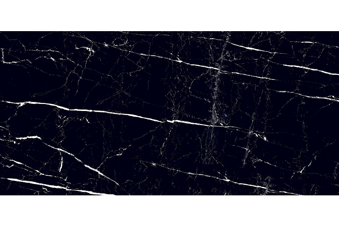Фото MOG602 Marble черный 60х120 9мм Полированная - 2