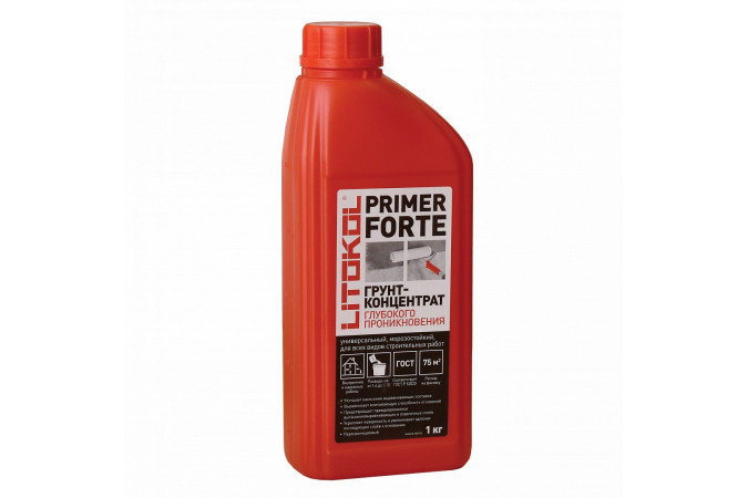 Грунт-концентрат глубокого проникновения PRIMER FORTE 1кг