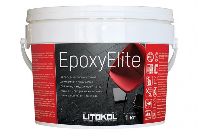 Двухкомпонентный затирочный состав EPOXYELITE E.02 Молочный 1кг