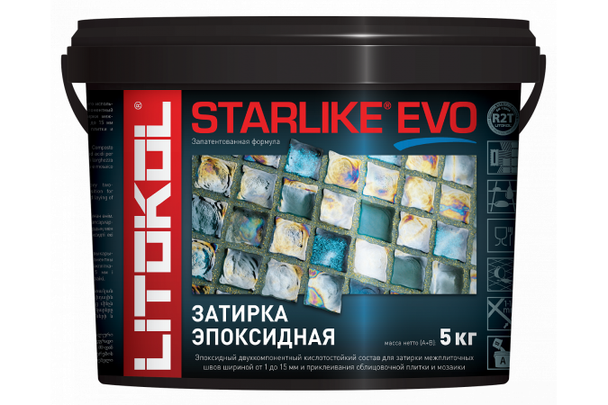 Затирочная смесь STARLIKE EVO S.100 Bianco Assoluto 5кг