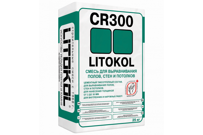 Тиксотропный состав LITOKOL CR300 25кг