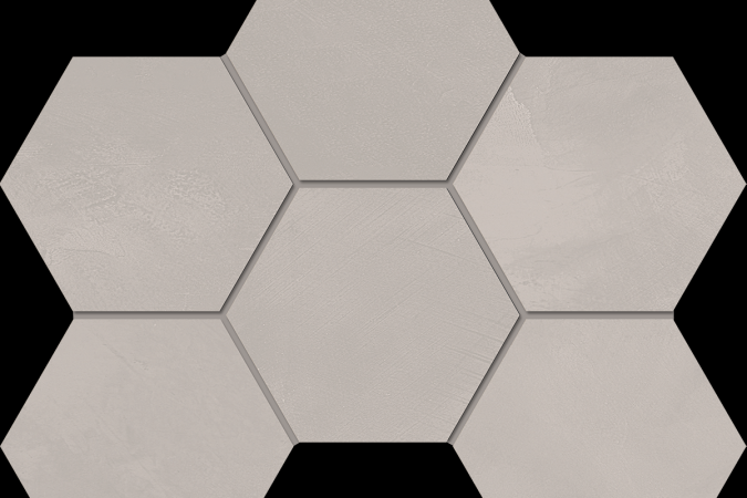 Мозаика Граффито GF01 серый 28.5x25