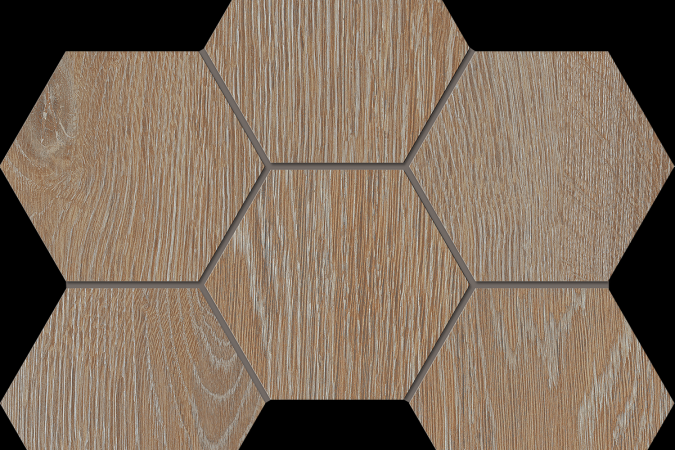 Мозаика Крафт Вуд KW01 бежевый 28.5x25