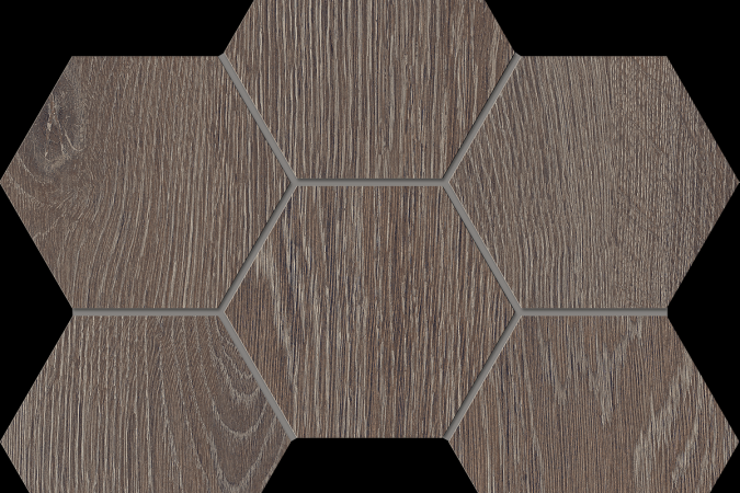 Мозаика Крафт Вуд KW03 коричневый 28.5x25