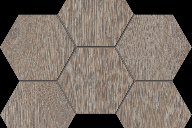 Мозаика Крафт Вуд KW02 серый 28.5x25