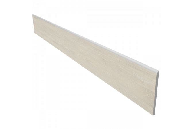 Плинтус Kraft Wood KW00 белый 60x7