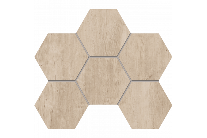 Мозаика Soft Wood SF02 белый 28.5x25