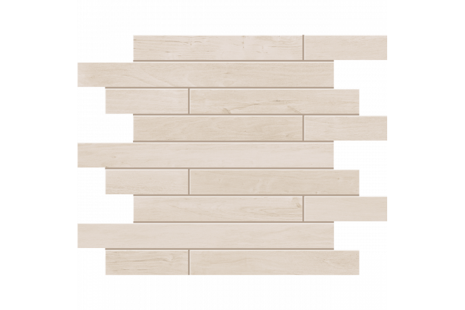 Мозаика Soft Wood SF01 белый 35x30