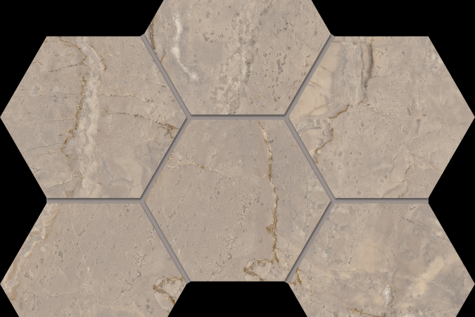 Мозаика Бернини BR02 бежевый 28.5x25