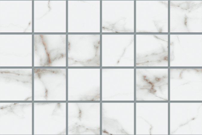 Фото Мозаика Суприм SM03 белый 30x30 10мм - 1