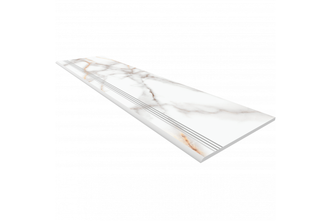 Ступень Supreme SM03 белый 120x30 с насечками