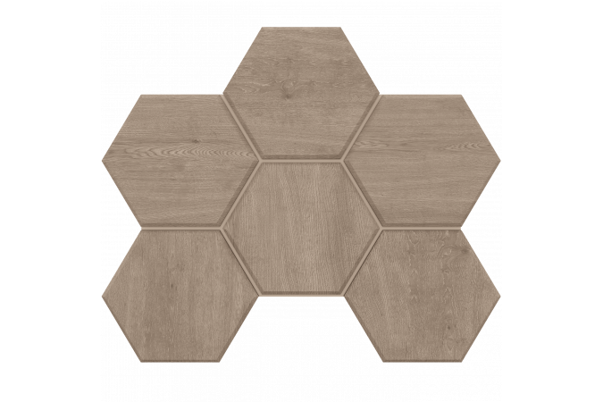 Мозаика Classic Wood CW02 серый 28.5x25