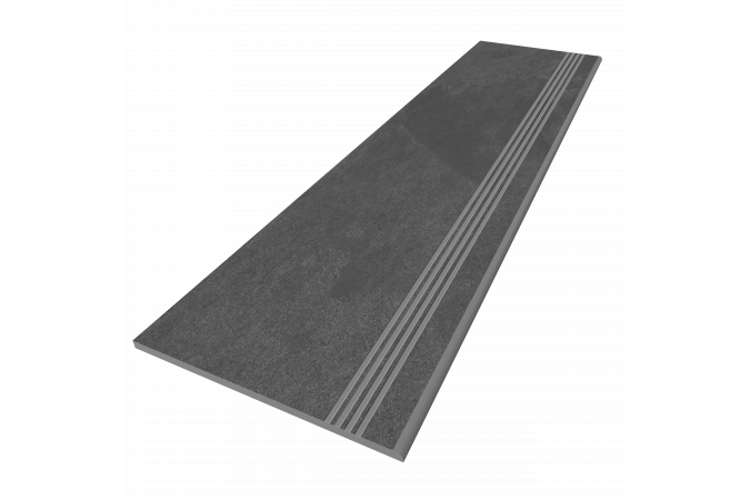 Ступень Terra TE04 черный 120x30 с насечками