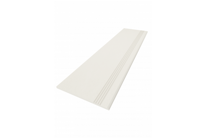 Ступень Luna LN00 белый 120x30 с насечками