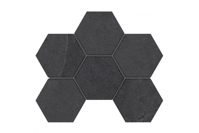 Мозаика Luna LN04 черный 28.5x25