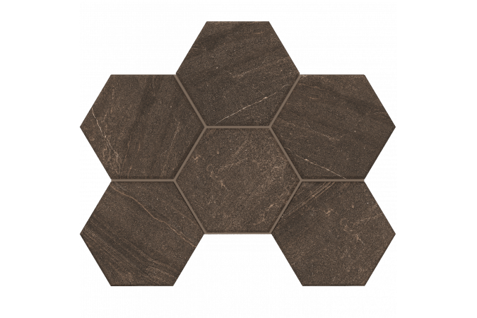 Мозаика Gabbro GB04 коричневый 28.5x25