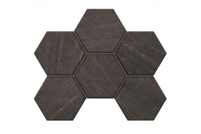 Мозаика Gabbro GB03 серый 28.5x25