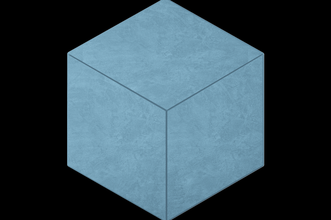 Мозаика Спектрум SR03 синий 29x25
