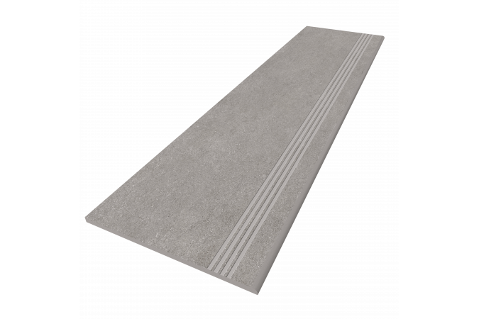 Ступень Luna LN02 серый 120x30 с насечками