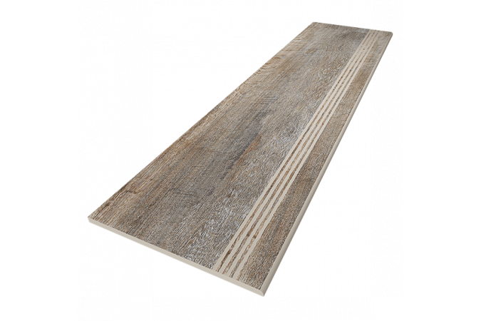 Ступень Brigantina BG03 серый 120x30 с насечками