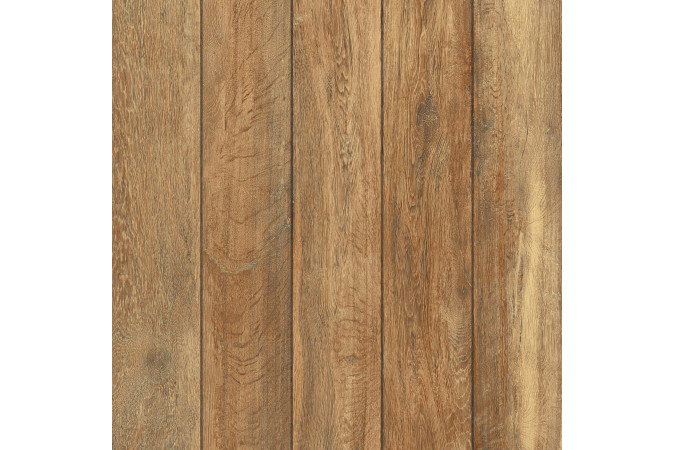 Керамогранит Estima Бригантина BGm01 60x60x20 коричневый дерево структурированный