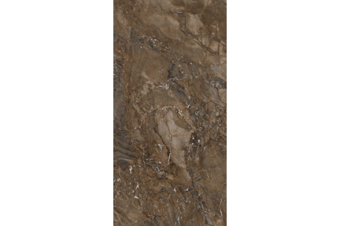 Фото Керамогранит Estima Бернини BR04 60x120x9 коричневый мрамор неполированный - 1