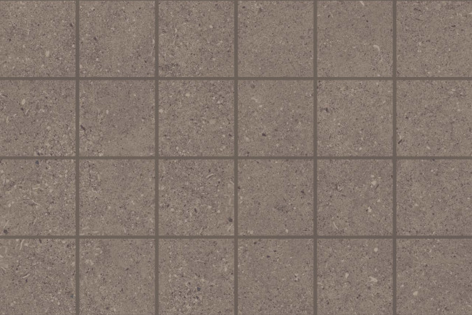 Фото Мозаика Estima Спенс CE04 5x5x9 серый цемент структурированный - 1
