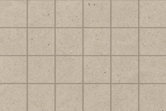 Фото Мозаика Estima Спенс CE00 5x5x9 бежевый цемент структурированный - 1