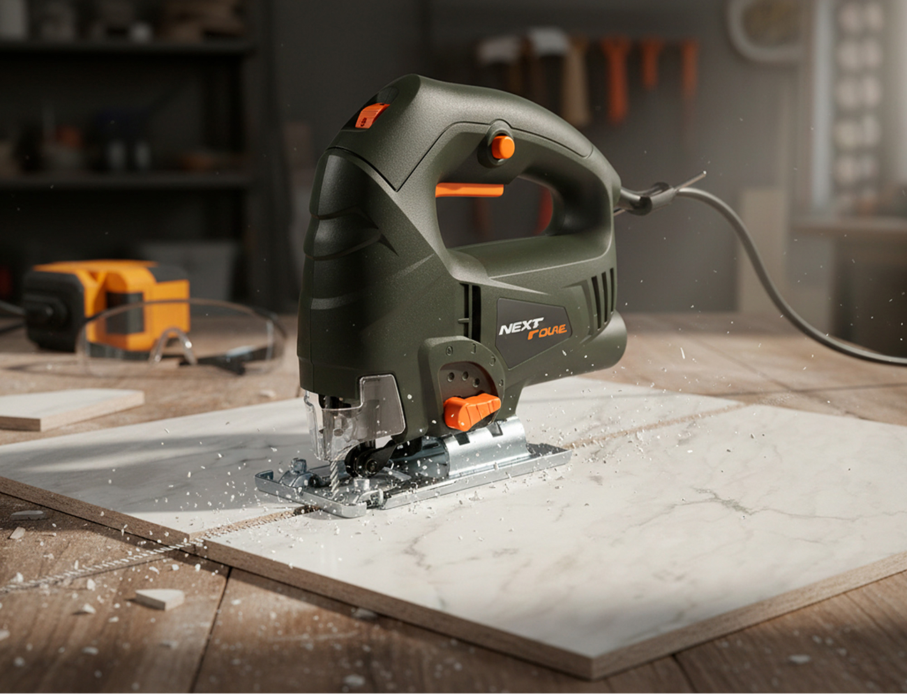 Инструмент для резки керамогранита-электро-лобзик с алмазной нитью